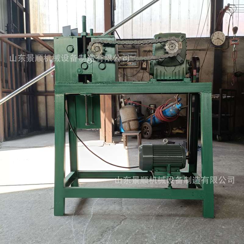 电动盘圆机  多功能自动弹簧圈弯圆机 一次成型立式三轮卷圆机