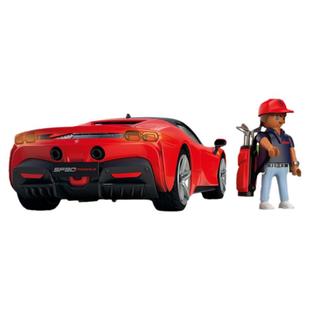 playmobil摩比世界男孩儿童法拉利SF90玩具仿真汽车模型拼71020