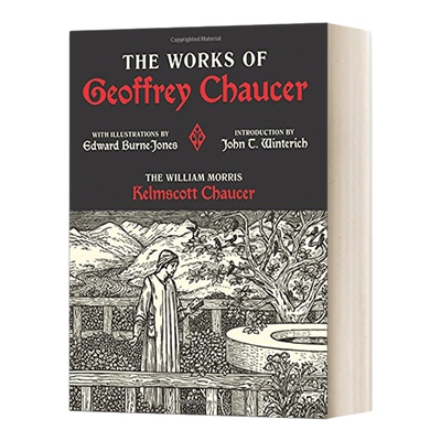 英文原版 精装 The Works of Geoffrey Chaucer 杰弗雷·乔叟作品集 Calla Editions 精装插图版 英文版 进口英语原版书籍