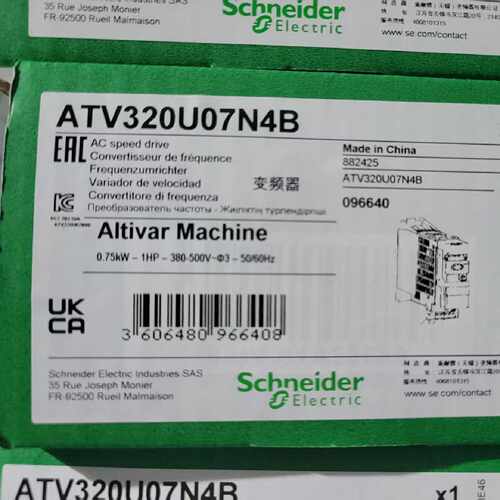 议价施耐德变频器ATV320U55N4B ATV320U75N4B ATV320D11N4B D15N4