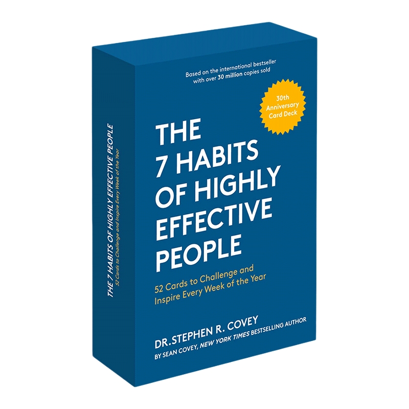 英文原版 The 7 Habits of Highly Effective People高效能人士的七个习惯英文版进口英语原版书籍