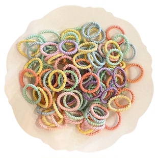 宝宝皮筋不伤发小号儿童扎小啾啾头绳婴儿发饰女童弹性好发圈