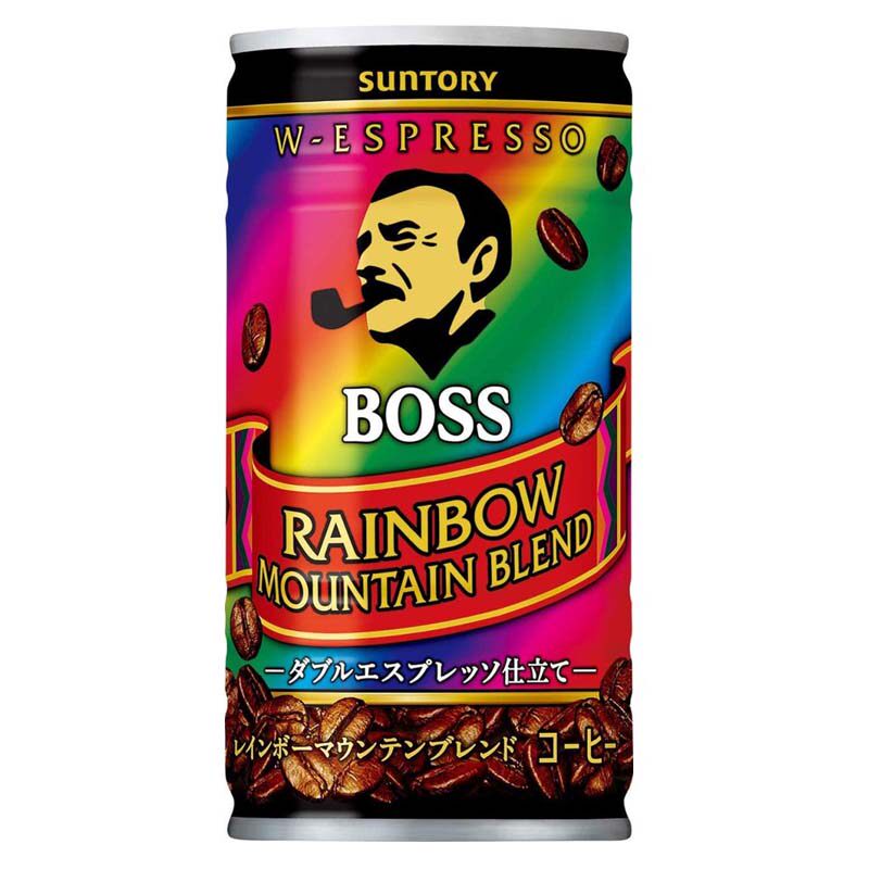 boss彩虹老板微糖牛奶味咖啡饮料