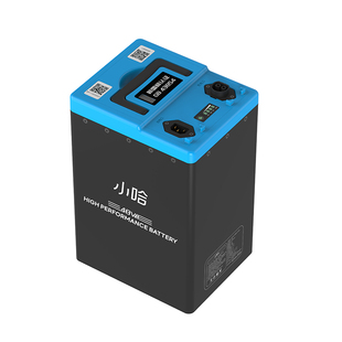 小哈电动车锂电池48V45AH新国标磷酸铁骑手外卖大容量电瓶车电池