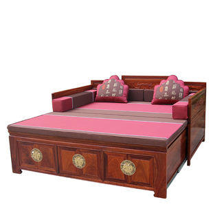 中式棕榈坐垫硬垫子120尺寸定制罗汉床垫子套定做罗汉床推拉床垫