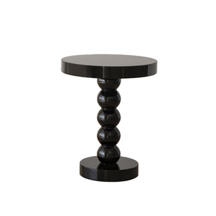 JOJO'S L. PD.Camphor.边几家用复古实木圆几小户型床头  |  荷酚