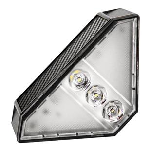 太阳能楼梯台阶灯户外防水踏步感应射灯室外庭院地脚灯照明小夜灯