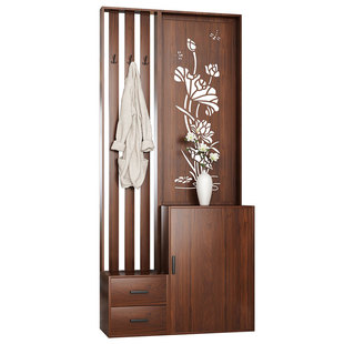 进门玄关柜鞋柜一体简约现代入户屏风客厅双面装饰轻奢门厅隔断柜