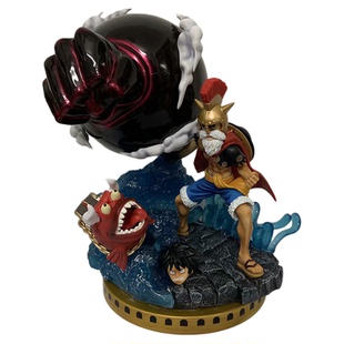 海贼王 GK 竞争场角斗士 路飞 路西可换头超大号手办桌面摆件礼物