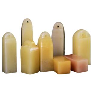 寿山芙蓉石小钮章 手工篆刻成品印章石料硬笔小章0.8-1.4cm