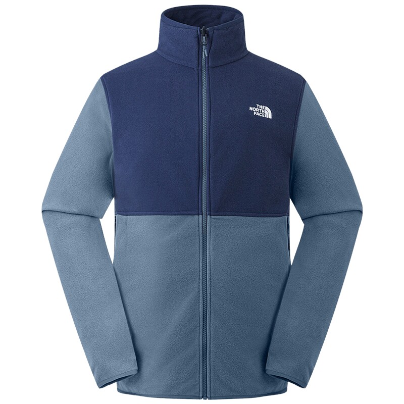 北面抓绒衣外套男Glacier立领运动户外保暖户外TheNorthFace|8FJ3