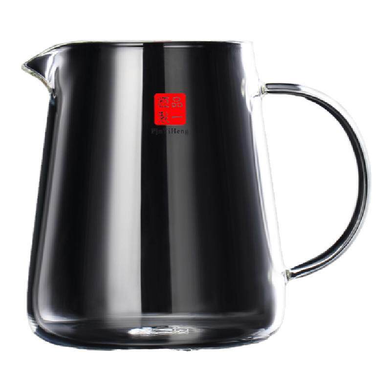 品一恒玻璃公道杯加厚耐热玻璃公杯茶漏套装大容量公杯分茶器高档
