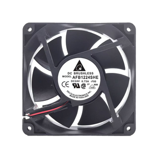 24V散热风扇3cm/4cm/5cm6cm/8cm/12cm台达变频器机箱工业无刷风机