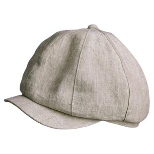 小野商 复古文艺港风八角报童帽汉麻透气春夏秋帽子鸭舌帽男女潮