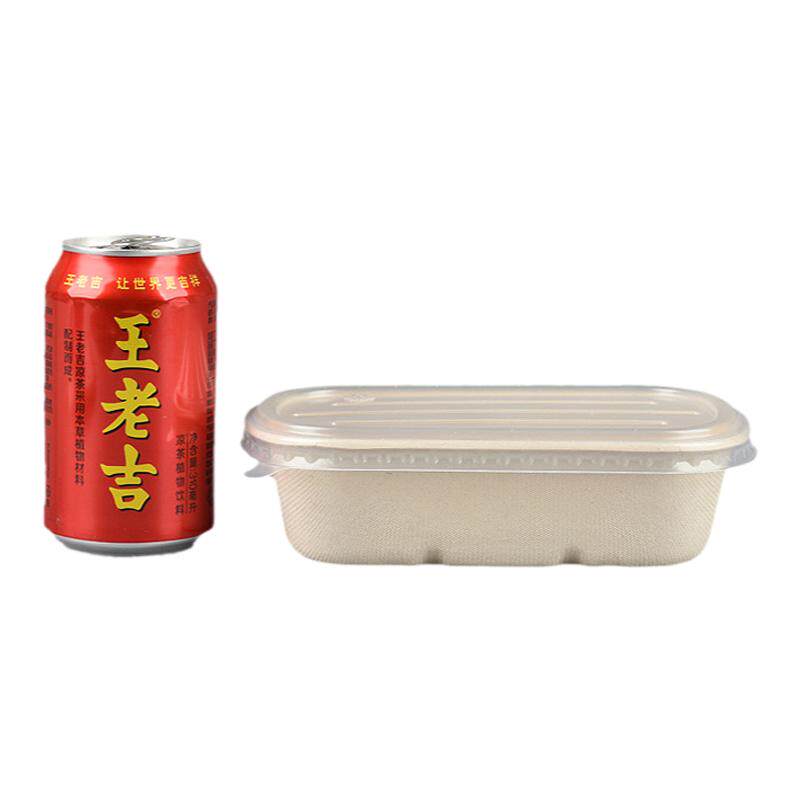 牛皮纸便当盒外卖打包加厚高档
