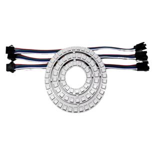 12V2815内置全彩贴片圆环开发板灯环LED天使眼灯圈5050幻彩可编程