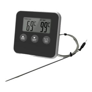 烤箱温度计烘焙熬糖家用高温厨房食物油温精准测温仪器食品探针式