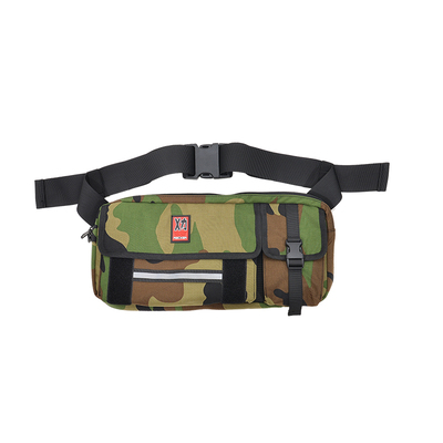 MACKAR户外运动单肩背包工装机能风斜挎包男包包大容量胸包骑行包