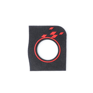 适用12-18款奥迪a6l改装点烟器面板装饰贴A7A6翻毛皮内饰升级配件