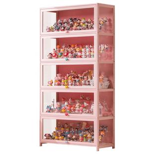 手办展示柜盲盒亚克力展示架非玻璃陈列柜子货架模型玩具娃娃收纳