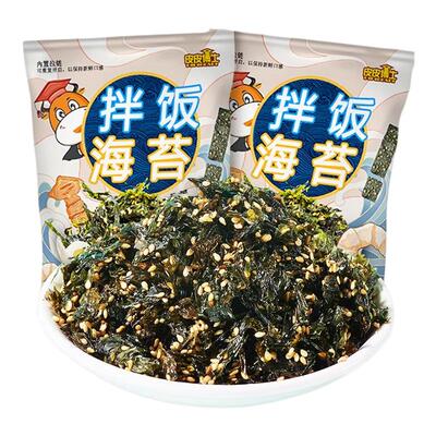 皮皮博士拌饭芝麻海苔碎100g装健康儿童拌饭寿司饭团紫菜调味品