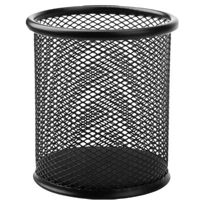 得力笔筒桌面收纳盒金属网格