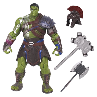 复仇者联盟3 雷神角斗士绿巨人手办浩克模型人偶公仔摆件玩具可动