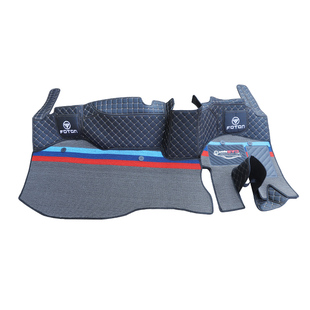 专用福田卡文汽车乐福plus新能源电动厢式货车客车全包围脚垫改装