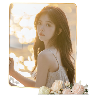 照片定制摆台相框加打印洗相片制作做成水晶桌摆个人写真高级感