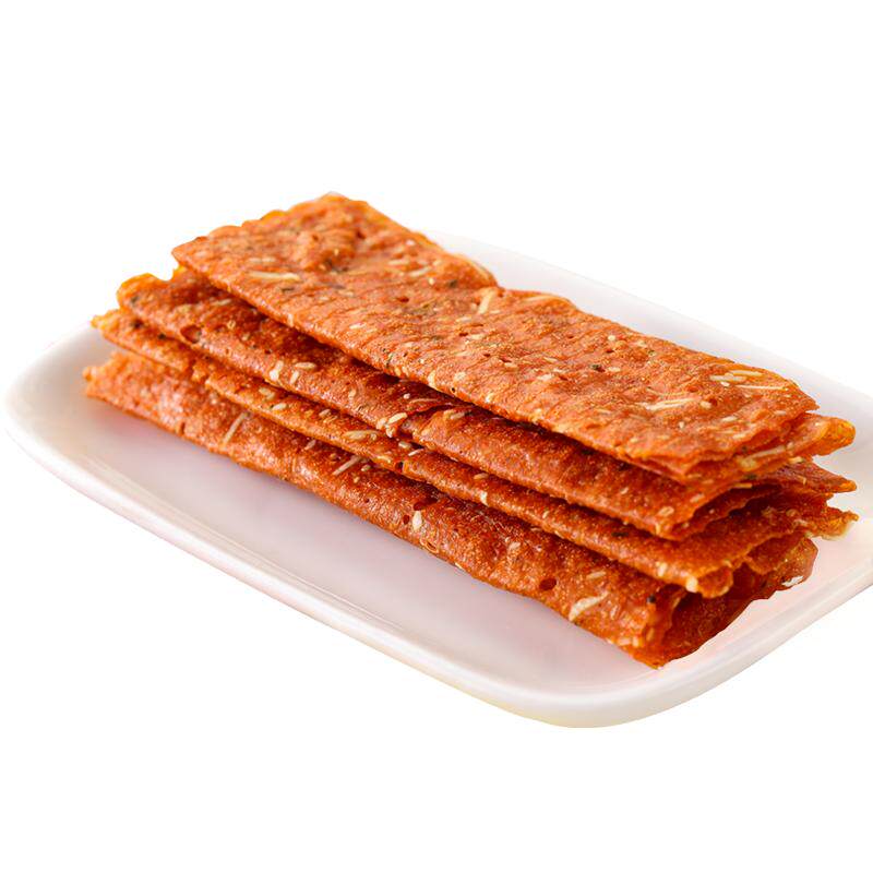 小猪找肉果仁肉纸香辣樱花虾猪肉脯酥脆肉厦门特产休闲零食伴手礼