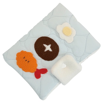 高颜值手作布艺趣味食物书衣