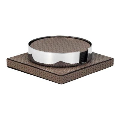 PINETTI轻奢手工小牛皮杯垫杯托