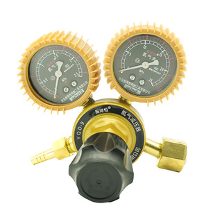 氮气表氮气减压器减压阀氮气压力表YQD-9氮气调压阀氮气瓶气表