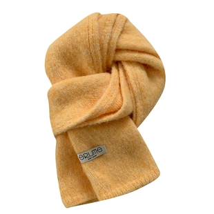 湖绿色针织围巾女冬季韩系氛围感加厚保暖防寒简约护颈高级感围脖