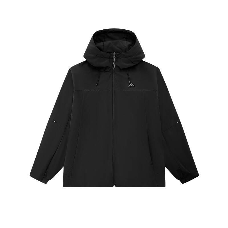 乔丹羽绒服高蓬鸭绒风衣外套