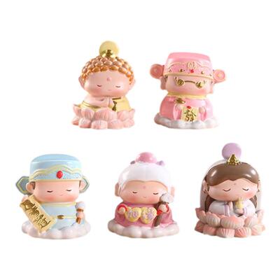 欢喜小神仙摆件办公室工位装饰