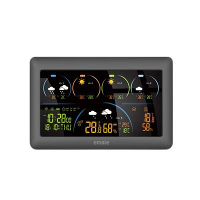 智能桌面时钟天气预报室内外