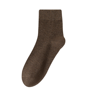 袜子男款纯棉春秋中筒抗菌全棉防臭吸汗男士秋季透气无骨商务袜