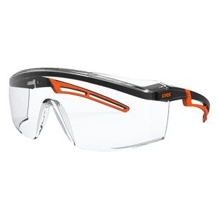 uvex护目镜男防尘眼镜劳保打磨防飞溅工业粉尘透明防目镜防护眼镜