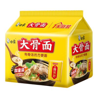 白象大骨面袋装骨汤泡面