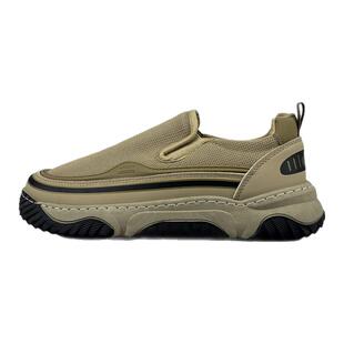 外贸网布登山鞋出口美国单男鞋夏季运动休闲鞋透气一脚蹬懒人单鞋