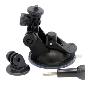 Gopro11/10/9/6/5吸盘支架汽车载记录仪摄像运动相机玻璃固定配件