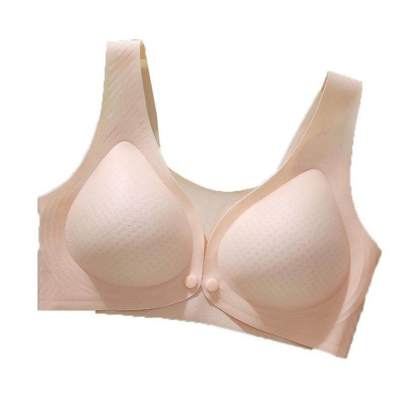 慕倩前开扣哺乳内衣薄款孕期产后哺乳文胸