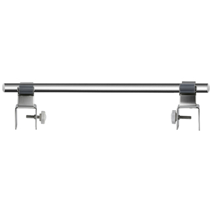 不锈钢防盗窗专用晾衣杆一整根加装防盗网晾衣服神器卡扣式晒衣杆