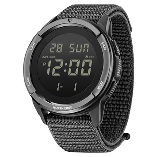 NORTH EDGE运动手表男户外防水夜光电子表学生