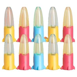 晨光铅笔帽铅笔套笔帽保护套延长器小学生幼儿园初学者写字儿童笔盖笔帽加长器通用特粗洞洞笔加粗三角铅笔头