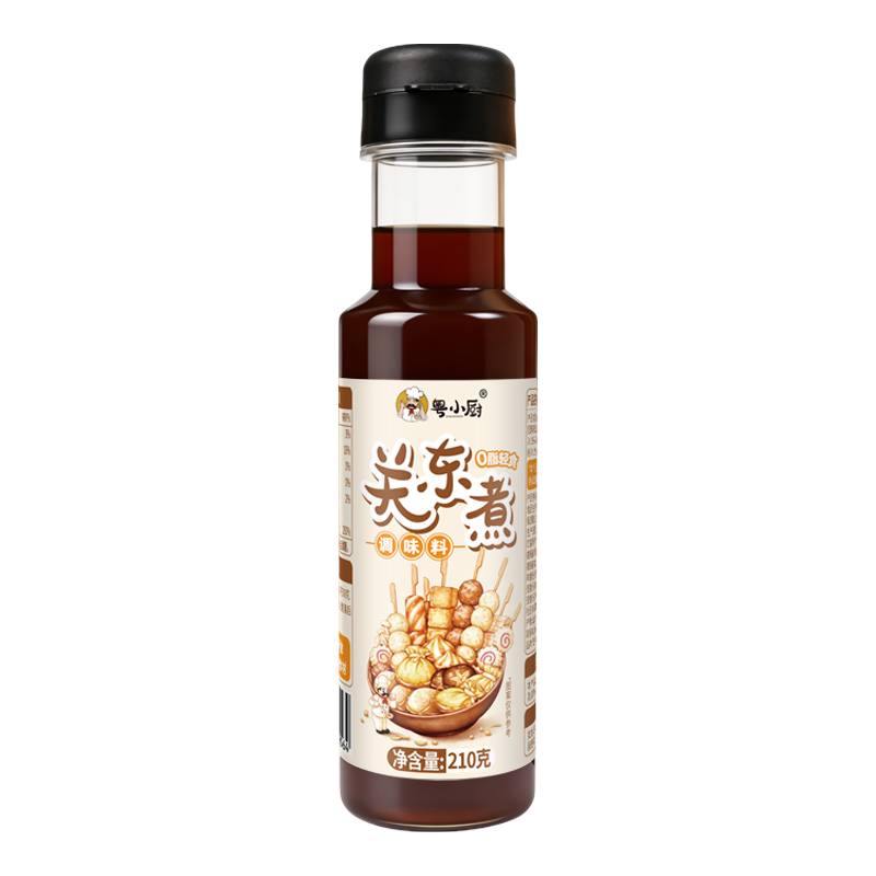 粤小厨关东煮调味料日式调味汤料火锅串串乌冬面底料水煮菜汤底