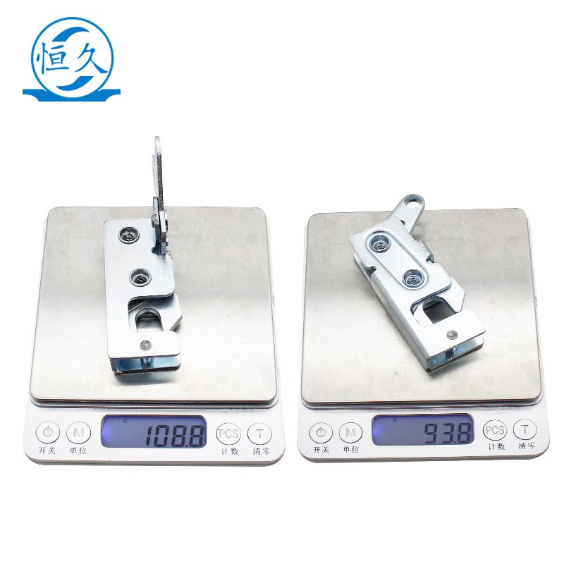 海坦内藏式搭扣锁车用铁DK618-6-7-8-9隐藏转动式撞击工业设备门