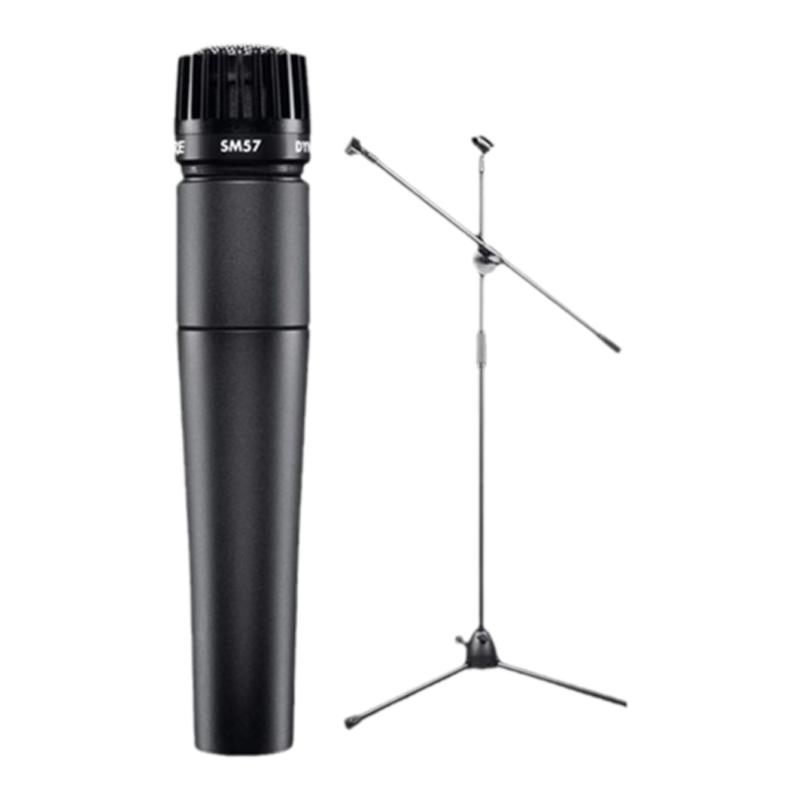 Shure/舒尔 SM57专业动圈乐器话筒吉他萨克斯音箱舞台麦克风套装