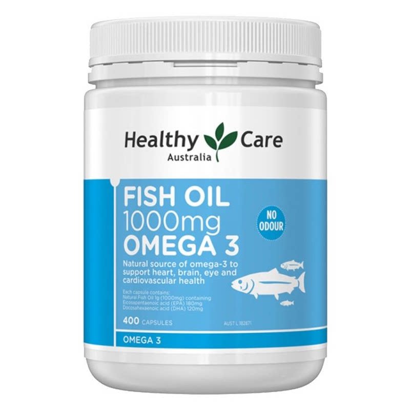 HealthyCare深海鱼油磷虾油胶囊